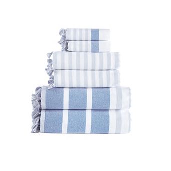 Brooks Brothers Turkish Pesthemal 6 pc Towel Set