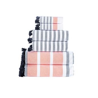 Brooks Brothers Turkish Pesthemal 6 pc Towel Set