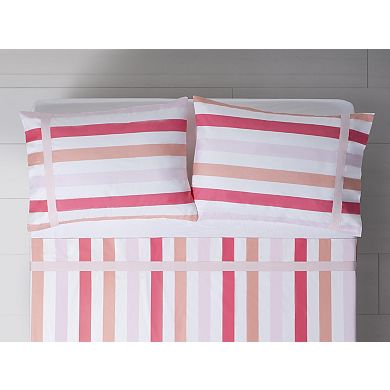 Brooks Brothers Awning Stripe Cotton Percale Pillowcase Pair