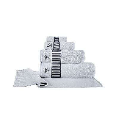 Brooks Brothers Fancy Border 4 pcs Washcloths