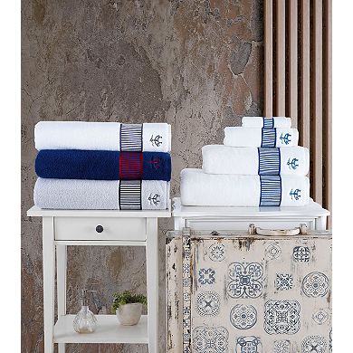 Brooks Brothers Fancy Border 4 pcs Washcloths