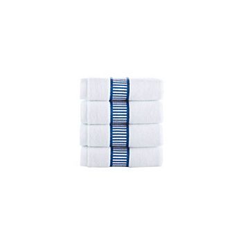Brooks Brothers Fancy Border 4 pc Washcloths