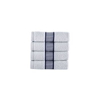 Brooks Brothers Fancy Border 4 pc Washcloths