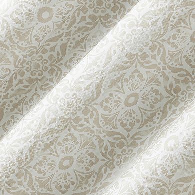 The Big One® Cerca Tonal Medallion 100% Blackout Grommet Single Window Curtain Panel