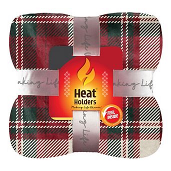 Heat Holders Heatweaver Plush Festive Throw Blanket