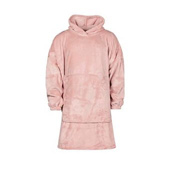 Heat Holders Heatweaver Plush Mega Hoodie Throw Blanket with Pockets