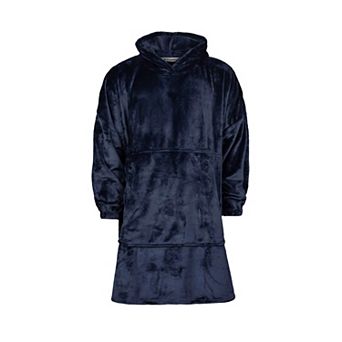 Heat Holders Heatweaver Plush Mega Hoodie Throw Blanket with Pockets