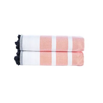 Brooks Brothers Turkish Pesthemal 2 pc Bath Sheets