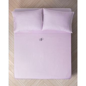 Brooks Brothers Sateen Stripe Cotton Sateen Sheet Set