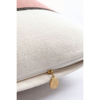 Brooks Brothers Striped Color Blocked Decorative Pillow