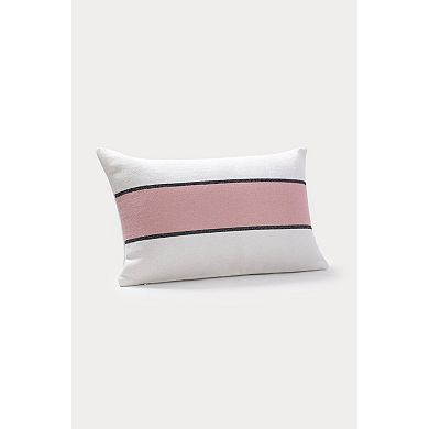 Brooks Brothers Striped Color Blocked Decorative Pillow