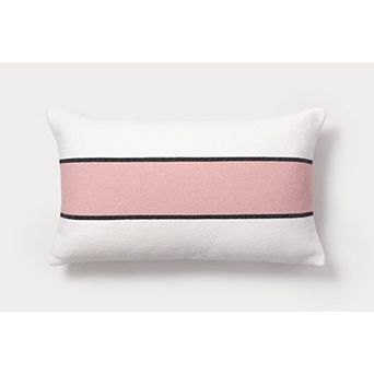 Brooks Brothers Striped Color Blocked Decorative Pillow