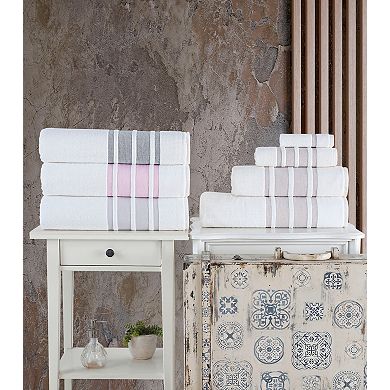 Brooks Brothers Contrast Border 2 pcs Washcloths