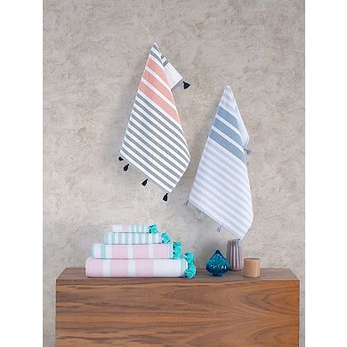 Brooks Brothers Turkish Pesthemal 2 pcs Wash Towels