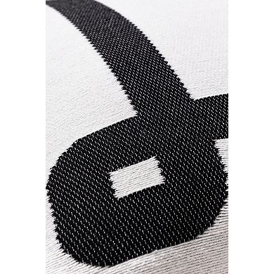 Brooks Brothers Geo Border Decorative Pillow