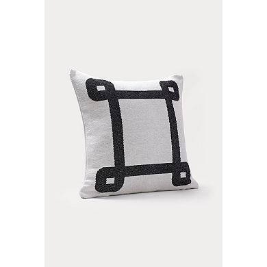 Brooks Brothers Geo Border Decorative Pillow