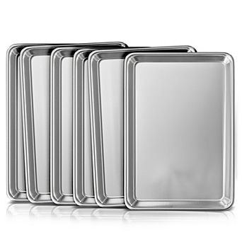 Eatex Aluminum Quarter Baking Sheet Pack 6