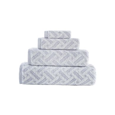 Brooks Brothers Criss Cross Stripe Bath Sheet