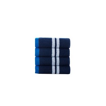 Brooks Brothers Nautical Blanket Stripe 4 pc Wash Towels