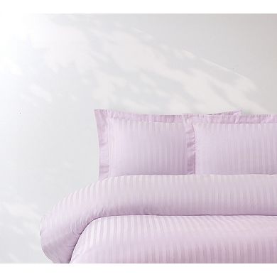 Brooks Brothers Sateen Stripe Cotton Sham Case Pair