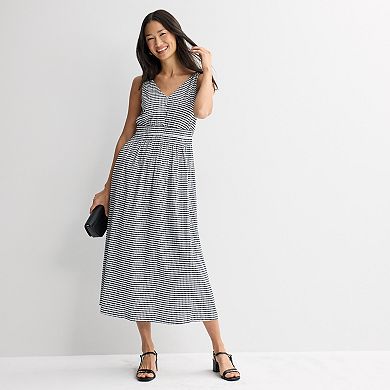Women's 5th + Madison Edit Sleeveless Smocked Waist Dress
