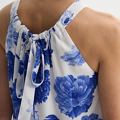 Women's 5th + Madison Edit Halter Neck Tiered Dress