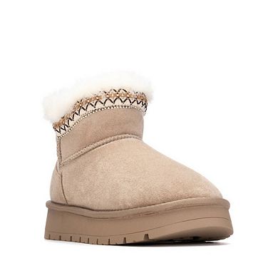 XTI Women's Suede Comfort Ankle Booties 144752