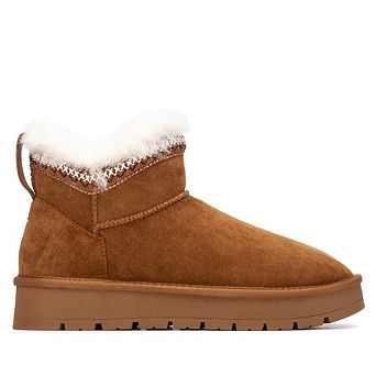 XTI Women's Suede Comfort Ankle Booties 144752