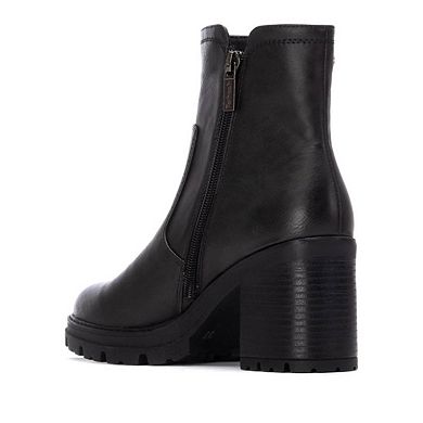 Refresh Women's Block Heel Casual Booties 172970