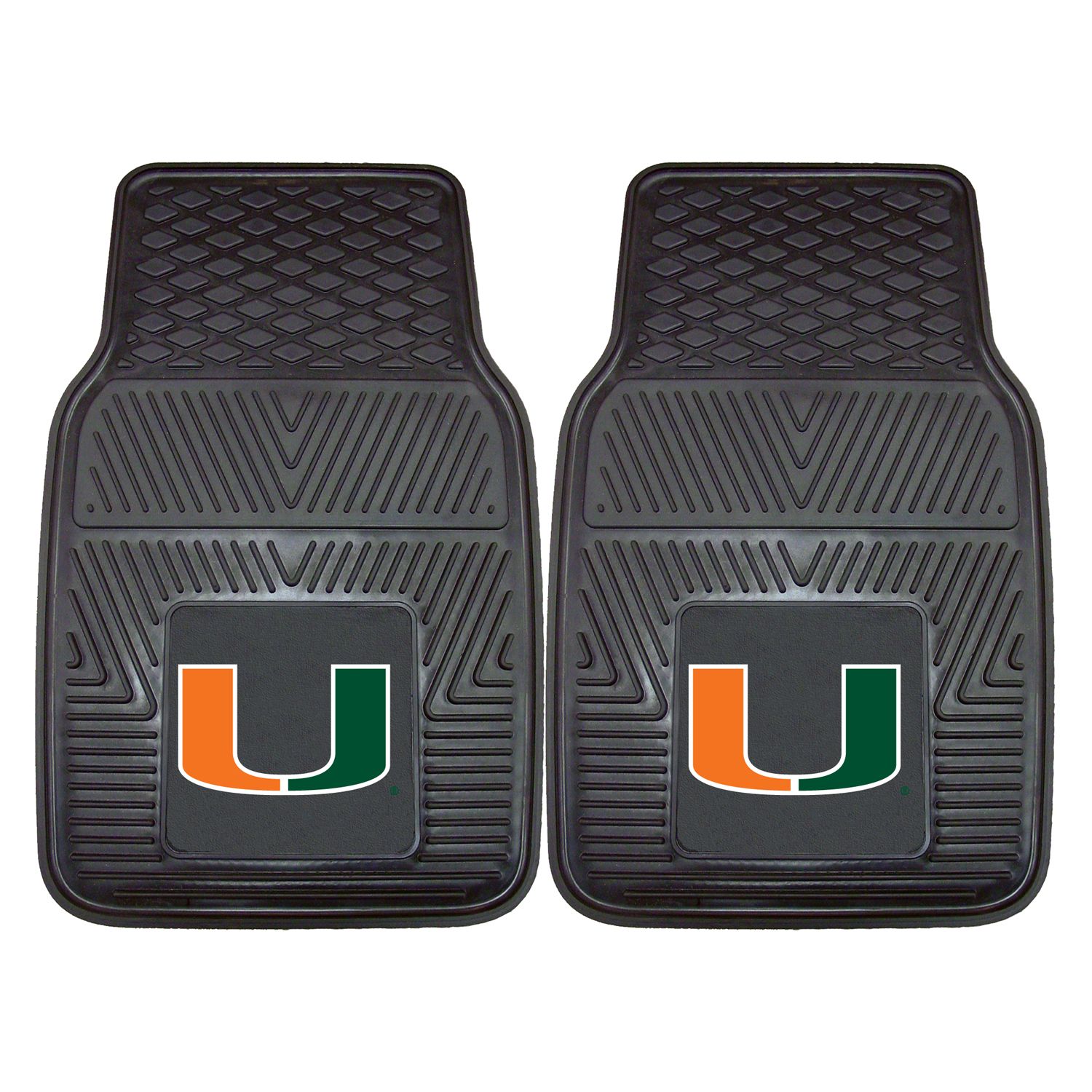 thumbnail interactive-video image 1 of University Of Miami Hurricanes Steering Wheel Cover - NCAA Team Logo Polyester Cover 1 of 9