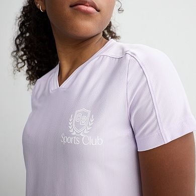 Girls 7-16 Tek Gear Soccer Graphic Tee