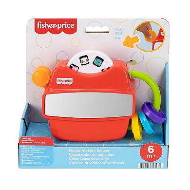 Fisher-Price Fidget Activity Viewer Fine Motor Skill Development Toy
