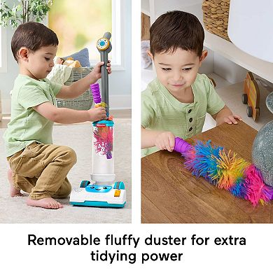Fisher-Price Laugh & Learn 2-in-1 Vacuum Electronic Learning Toy