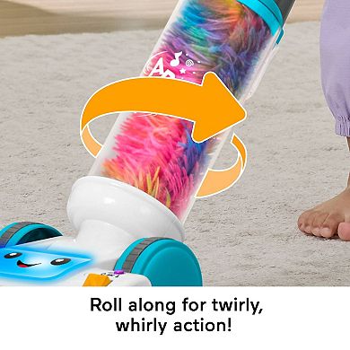 Fisher-Price Laugh & Learn 2-in-1 Vacuum Electronic Learning Toy