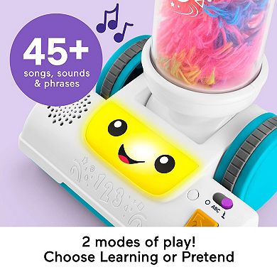 Fisher-Price Laugh & Learn 2-in-1 Vacuum Electronic Learning Toy