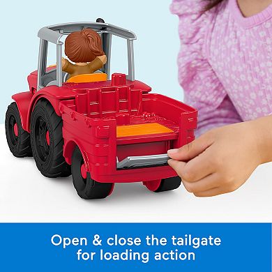 Fisher-Price Little People Musical Animal Tractor with 14 Accessories