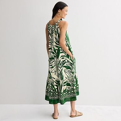 Women's 5th & Madison Edit Halter Neck Tiered Dress