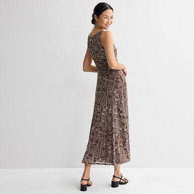 Women's Sandra Darren Sleeveless Surplice Dress