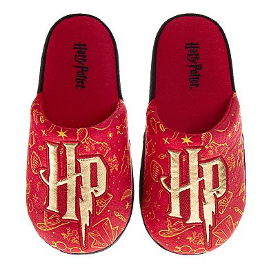Harry Potter Hogwarts Slippers Magical, Cozy House Shoes for Wizards and Witches (Little Kid)