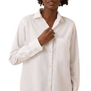 All Day Poplin Classic Shirt Made with Organic Cotton