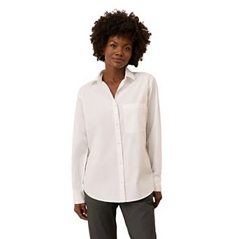All Day Poplin Classic Shirt Made with Organic Cotton