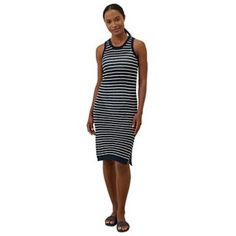 Beachside Linen Crochet Cover-Up Made with Organic Cotton