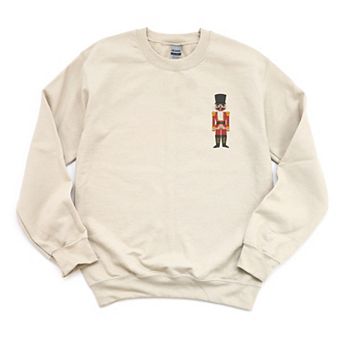 Embroidered Nutcracker - Women's Graphic Sweatshirt
