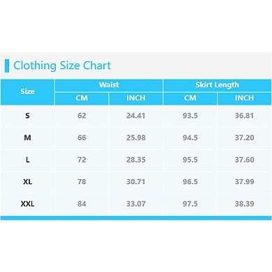 Women's High-Waist Elastic Waist with Pleated Detail Stretch Maxi Skirt