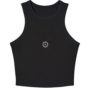 Tina Micro Rib Racer Tank Top