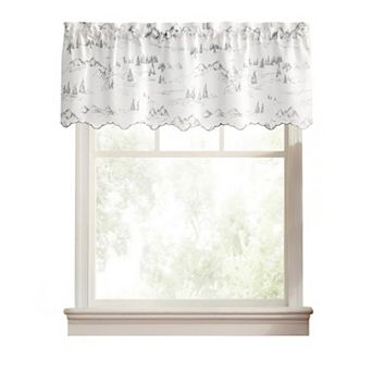 Mountain Vista 100% Polyester Rod Pocket Valance