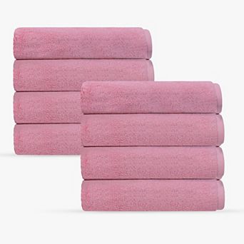 Puresoft 8 pc Turkish Hand Towels Set