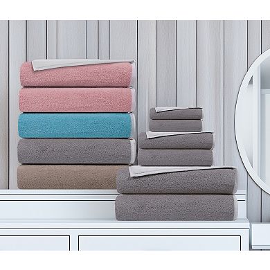 Double Face 16 pcs Turkish Towels Set