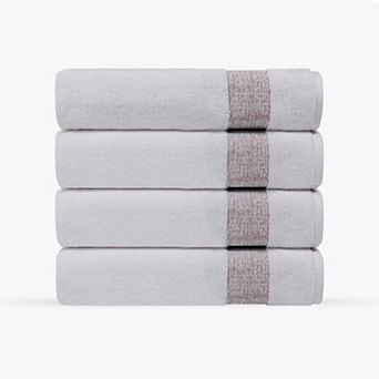 Pera 4 pc Turkish Bath Towels Set