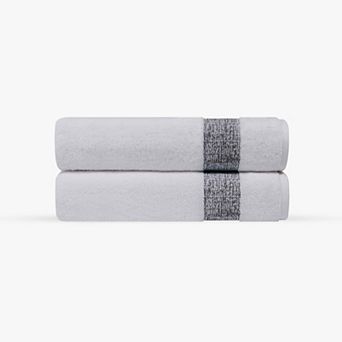 Pera 2 pc Turkish Bath Towels Set